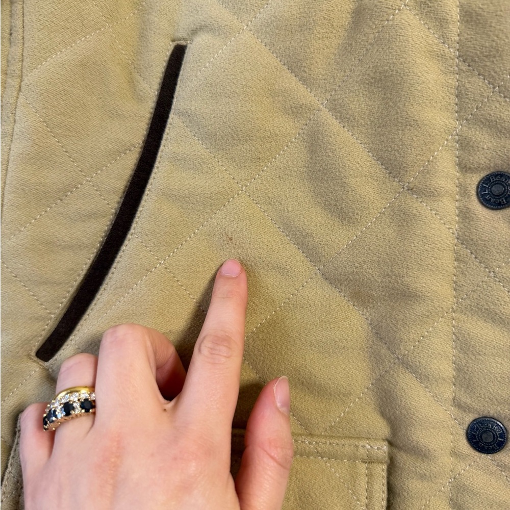 LL Bean Vintage Insulated Quilted Chore Jacket - Picture 13 of 16
